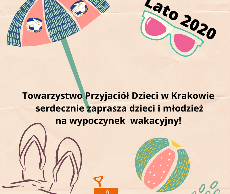Wakacyjne oferty dla dzieci i młodzieży- lato 2020